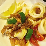 ゆたか - イカとピーマン ナンプラー