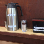 そばの神田 東一屋 - コンディメンツ。