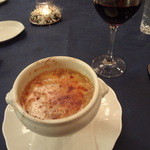 カジュアルフレンチ アミューズ - オニオングラタンスープ