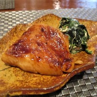 やすい - お昼のおまかせコース 2,700円（税込）：焼き魚 カレーの味噌漬け。　　　　　　2019.07.15