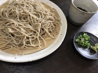 甘味 手打ち蕎麦 しも村 - ざるそば