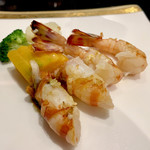 ステーキハウスハマ - クルマエビソテー