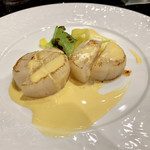 ステーキハウスハマ - ホタテソテー