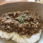 cafe 奏 - キーマカレーは本格的。辛味は少なめ。