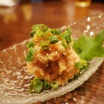 OKIRAKU - サーモンのなめろう