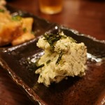 OKIRAKU - クリームチーズと あおさのポテサラ♪