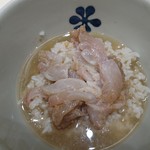 Dashi Cha Duke Purasu Niku Udonen - 鯛だし茶漬けにお出汁かけたあと