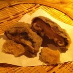 ワインと天婦羅 あら木 - 椎茸　どんこ