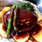 鉄板バルHANANOKI - 十番館のハンバーグステーキ