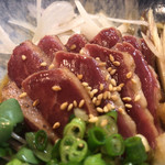 ポチの家 - 馬フタエゴ炙り