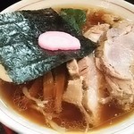 まるふじ食堂 - チャーシュー麺（醤油）￥950