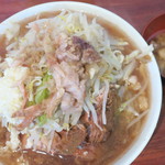 俺の生きる道 - ラーメン＋野菜ニンニクアブラ