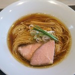 宍道湖しじみ中華蕎麦 琥珀 - 地鶏としじみの中華蕎麦(醤油)800円