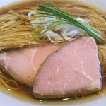 宍道湖しじみ中華蕎麦 琥珀 - ズームアップ(*´艸｀)