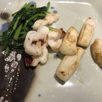 ぷれじでんと千房 シェラトン都ホテル大阪店 - いかᔦꙬᔨᔦꙬᔨと水だこ