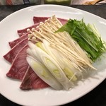 酒菜と炭 てりや - 料理写真:天然ブリのしゃぶしゃぶ