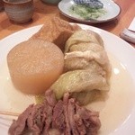 母や - 嫁様が先に注文したおでん達