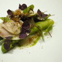 NAKATSUKA - 前菜 アスパラとはまぐり