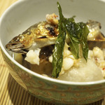 祇園 にし - 賀茂茄子と鮎