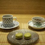 祇園 にし - マカロンとコーヒー