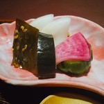 赤坂 渡なべ - 香の物