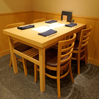 北新地 魚菜 まさ志 - テーブル