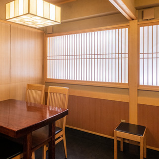 完全個室完備◎趣を感じるゆったりとした空間でお寛ぎください