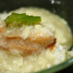 御幸町 田がわ - 毛蟹のおこわ