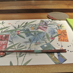 日本料理 潤花 - ２０１９年７月７日のテーブルセット