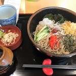 前田屋・本家 - 季節限定：冷し中華風冷したぬきそば