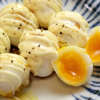 “Half-boiled” is delicious! [Soft-boiled quail eggs] made without sparing effort★