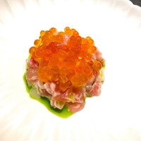 レストラン 高津 - 山芋　まぐろ　ラッキョウ