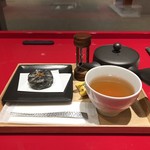 イッピン カフェ - 本日の金鍔セット 2018/01/11