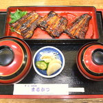 丸勝 - 特上かば焼定食　３，３００円
