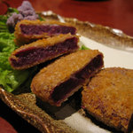 竹富島 - 紅いもコロッケ