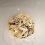 アルジェント - インディカ米の栗と黒トリュフのご飯