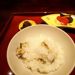 馳走なかむら - 鰻とミョウガのご飯
