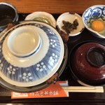 ♪ロース豚丼(大盛り)¥1200わさび¥100たまご¥50