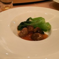 南園 - 野菜のフクロ茸あんかけ