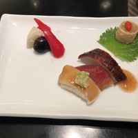 赤坂璃宮 銀座店 - 3種前菜盛合わせ