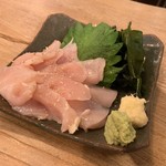 ぢょいふる - 鶏刺身 むね肉（￥680）