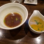 櫻井中華そば店 - スープ割り