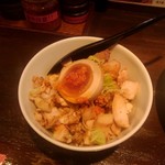 らーめん 鶏喰 - 玉子のせ