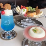 喫茶 ゾウ - クリームソーダ、ババロア、プリンアラモード