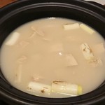 田町 つか本 - 白濁したスープ
