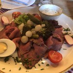 Augustiner-Keller - ローストビーフですな