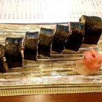 Shimbe - 鯵棒寿司 800円