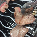 花門 - まずは、上タンから  塩で