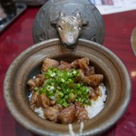 近江焼肉ホルモンすだく - つゆだくユッケごはん