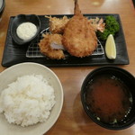 新宿さぼてん - アジフライ定食